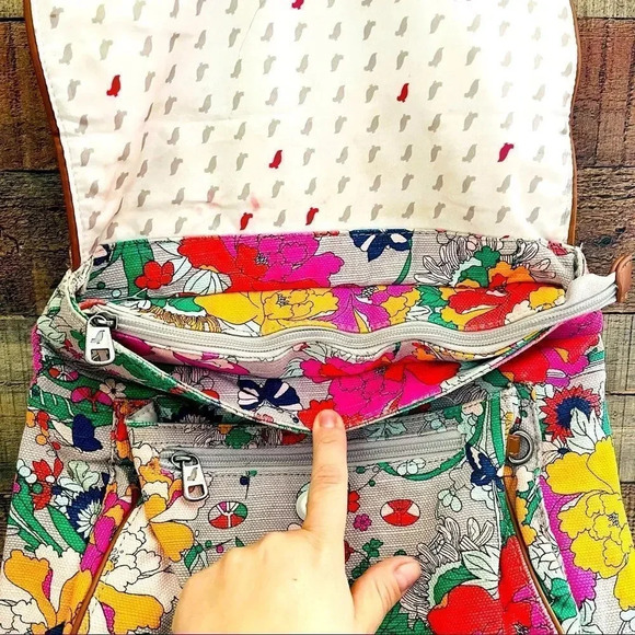 Sakroots Artist Circle Convertible Crossbody/Backpack - Picture 9 of 12